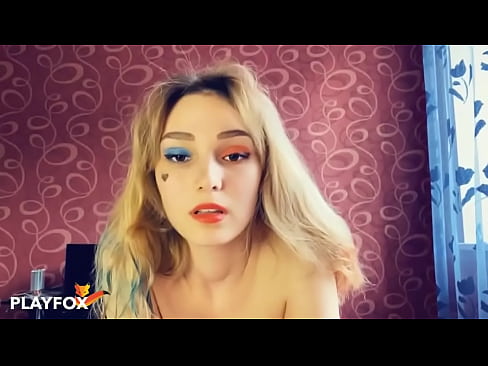 ❤️ Errealitate birtualeko betaurreko magikoek Harley Quinnekin sexua eman zidaten ️❌ Kalitatezko sexua gugan ☑